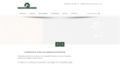 Desktop Screenshot of maderasadriano.com